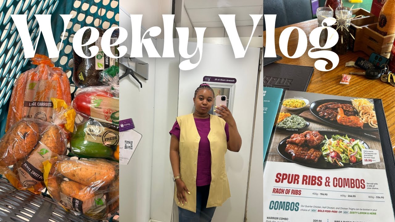 GROCERY RUN 🛒,PETER PAN SHOW🎪,LUNCH AT SPUR #southafrica #vlog #weeklyvlog 