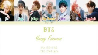 BTS (방탄소년단) - Young Forever (Han | Rom | Eng Color Coded Lyrics) Resimi