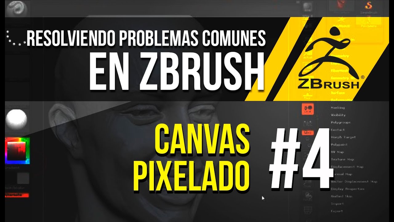 zbrush accidentally clicking canvas
