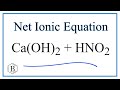 Net Ionic Equations and Spectator Ions