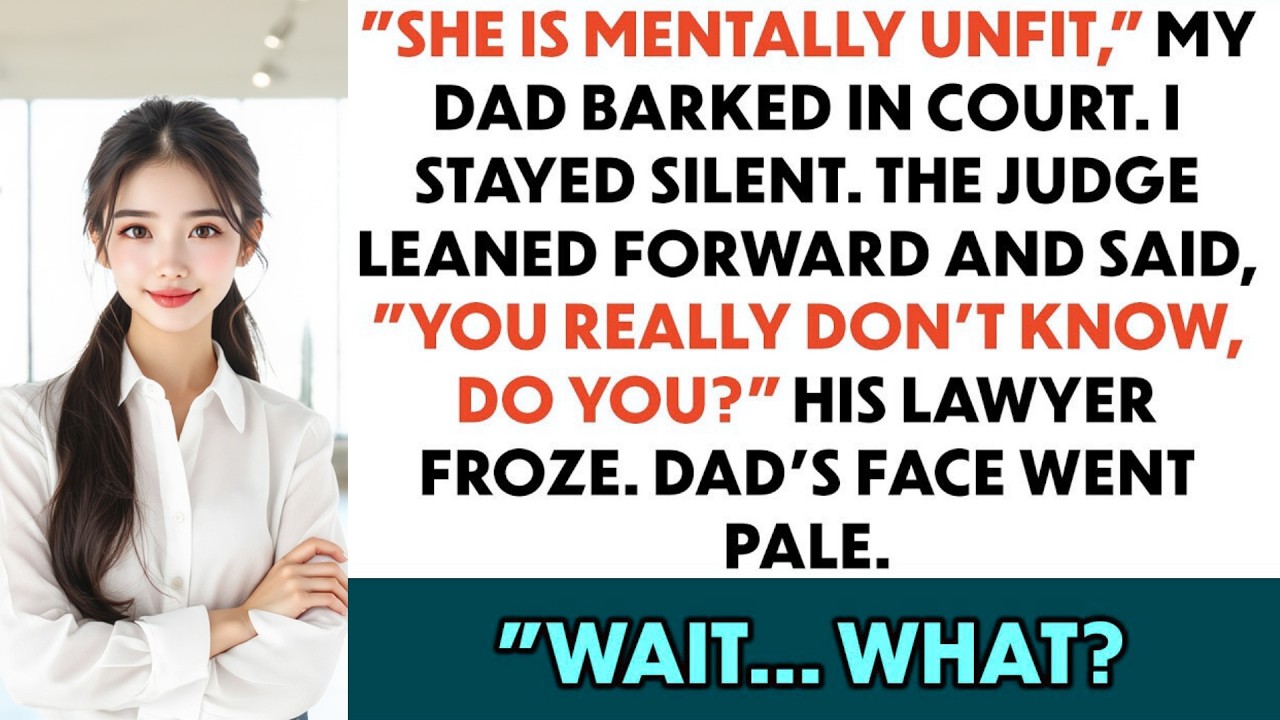 During The Trial, My Father Said She Was Unstable — Until The Judge Interrupted And…