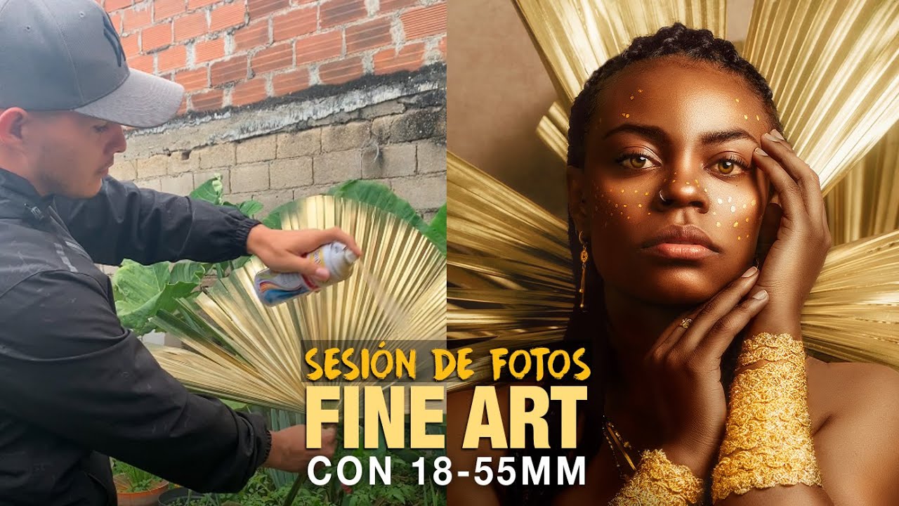 SESIÓN DE FOTOS FINE ART CON LENTE 18 55MM 💛/fine art photoshoot