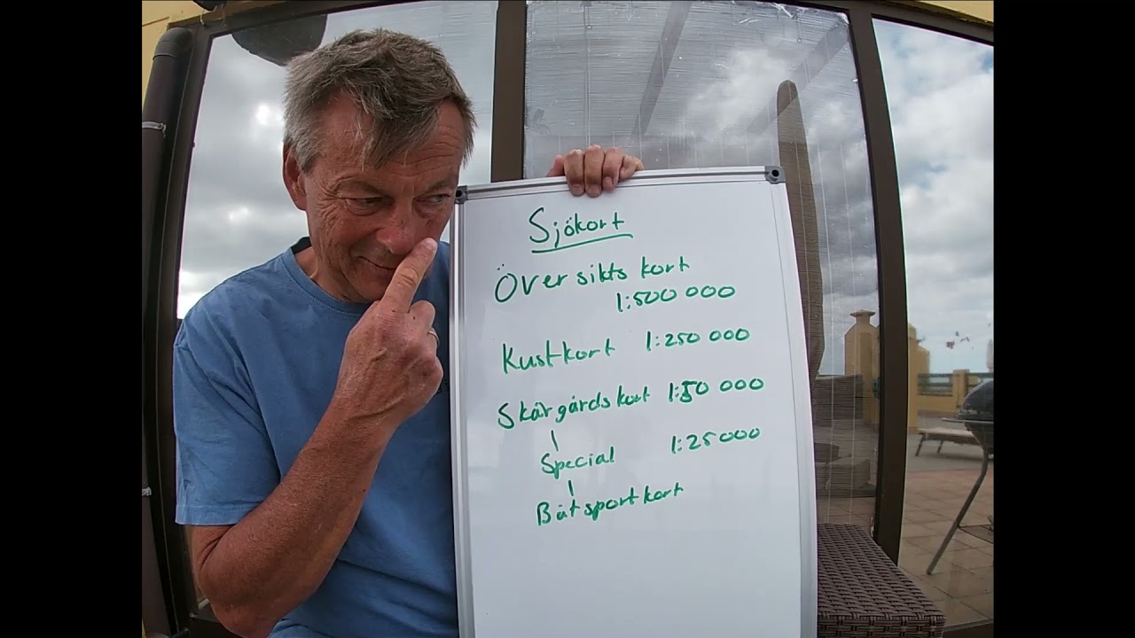 ⁣Sailstars kurser. Film 72, Sjökortsindelning