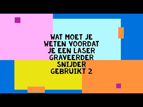 Wat moet je weten voordat je een laser graveerder snijder gebruikt 2: Snelheid