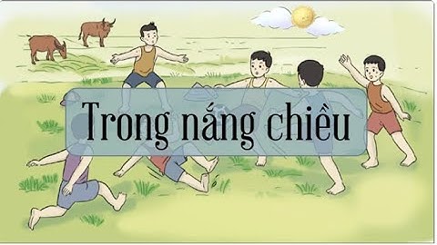 Trong nắng chiều (Phần 1 - Đọc hiểu) - Tiếng Việt 3 - Cánh Diều - OLM.VN