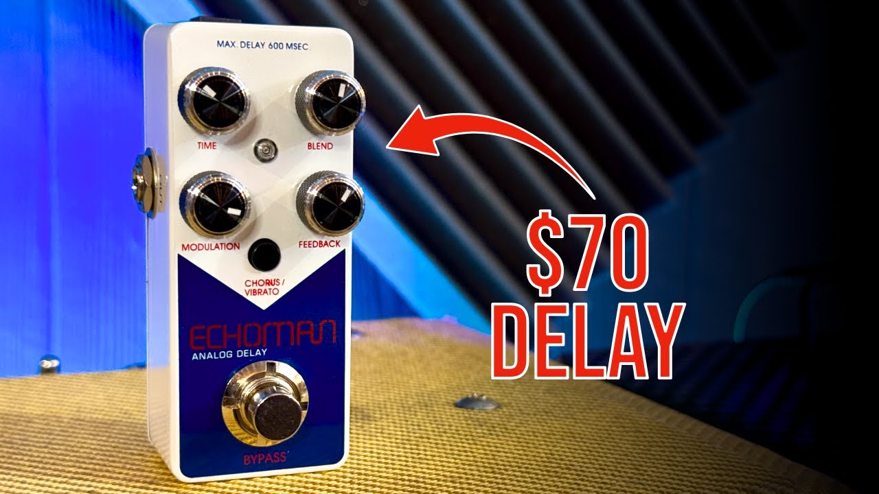 Xvive Echoman Analog Delay Pedal | Memory Man Competitor? - YouTube