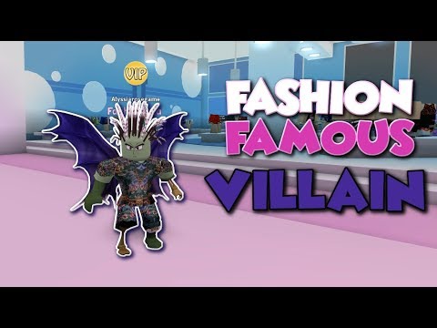 Pc Roblox Fashion Famous 6 Villain Youtube