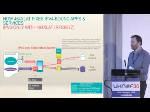 UKNOF36 - IPv6-only mobile devices on EE