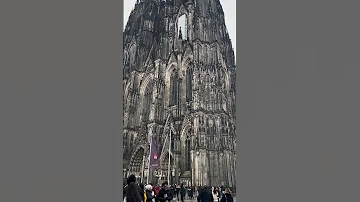 Cologne Cathedral Is The Largest Gothic Church In Northern Europe Towers That Stand 515 Feet Tall 