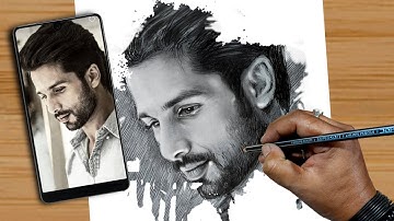 Shahid Kapoor Drawing | sketch and shade method | Pencil Sketch of Shahid Kapoor