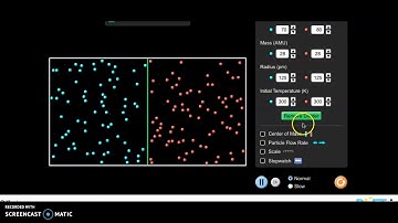 Diffusion- PhET Simulation