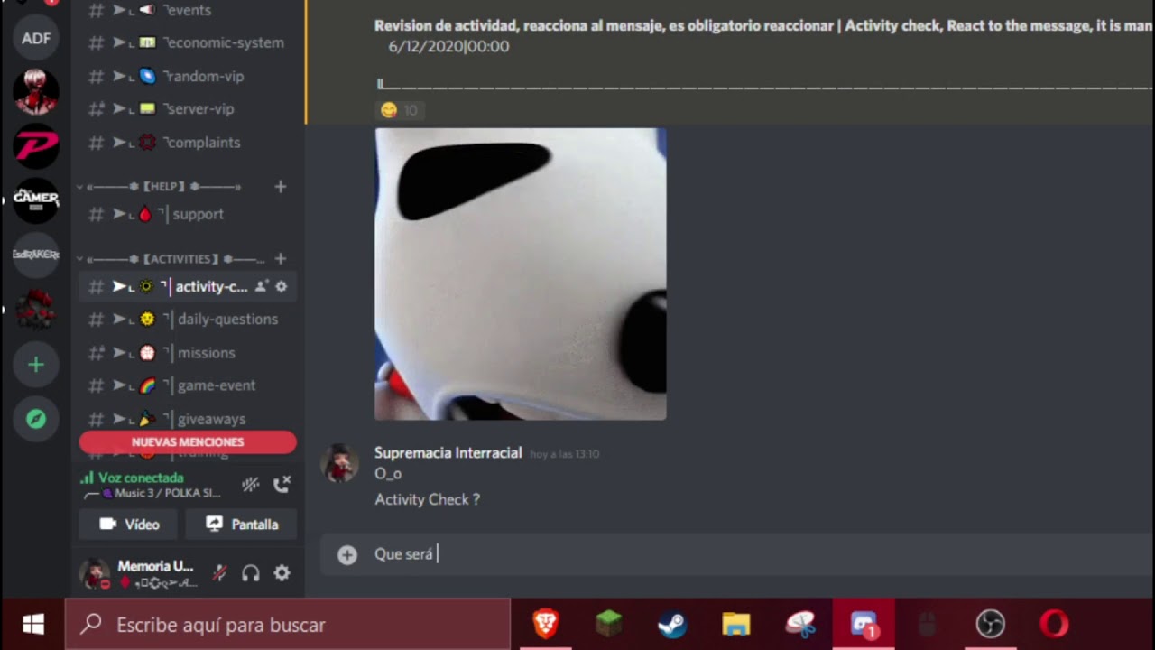 Aprende a usar activity check - YouTube
