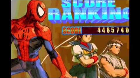 Marvel vs Capcom 2 - Part 1 - Spider-Man, Ryu, and Sakura!