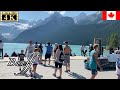 🇨🇦Banff Summer Walk - Lake Louise | One of Best Lakes in the world - Post-Lockdown【4K 60fps】