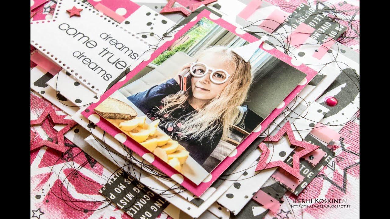 [79] Scrapbook layout for Create A Smile 