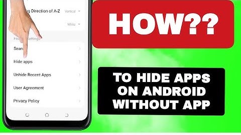 How to Hide Apps on Android in 2024 - 4 EASY Methods!