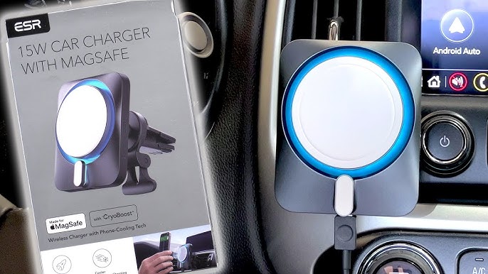 Anker 613 WirelessCharger MagGo: iPhone-Autohalterung mit Magnet