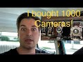 I bought 1000 cameras!!! and... a garage full of treasures! today's store bustin' episode!