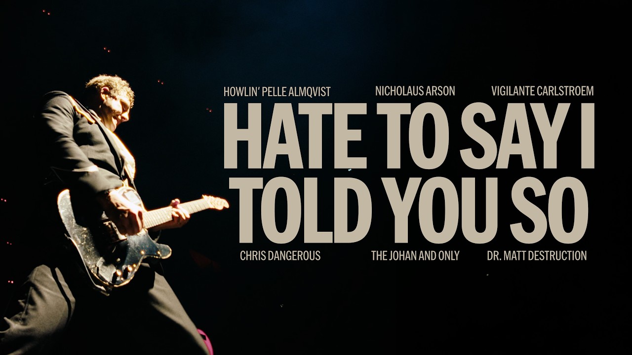 The Hives - Hate To Say I Told You So @ Avicii Arena, Stockholm