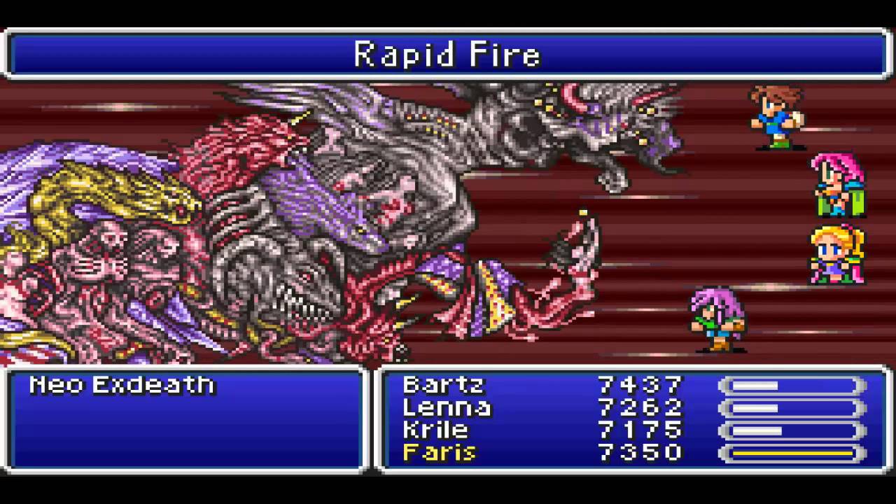 Final Fantasy V (GBA) Final Boss Battle - YouTube.