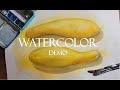 Watercolor demo loose wet into wet painting
