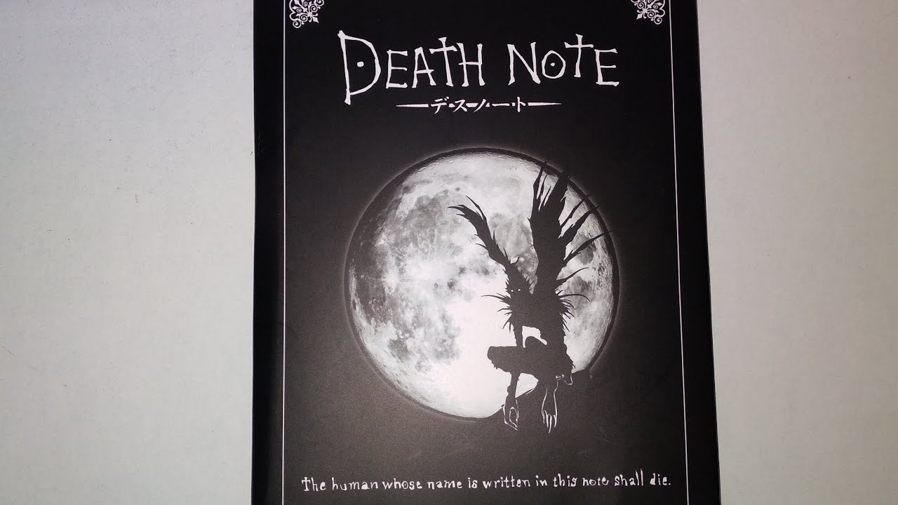 Death Note Real Life Unboxing Death Note YouTube Death Note Real Life Unboxing Death Note YouTube