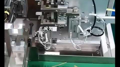 High Quality Automatic Transformer Bobbin Coil Teflon Tape Insert Winding Taping Wrapping Machine