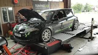 453bhp Tuning Lab Renault Megane R26 Track Car on the Dyno