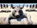 Far Cry 4 Massive Scale Battles Tigers & Elephants VS Soldiers