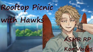 Rooftop Picnic with Hawks (Hawks x Listener) [ASMR RP]