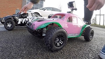 Traxxas Slash Bash TARMAC Part 1 of 3 Proline VW BAJA BUG