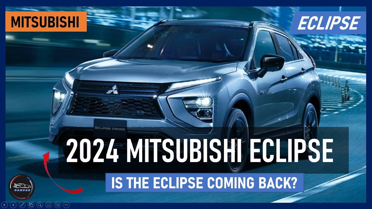 2024 Mitsubishi Eclipse Cross Is The Eclipse Coming Back Youtube