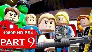 LEGO Marvel's Avengers Gameplay Walkthrough Part 9 [1080p HD PS4] - No Commentary