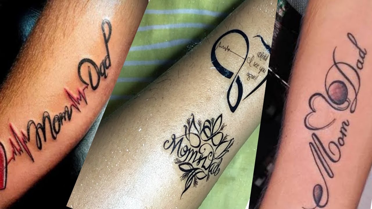 Mom Dad Tattoo Design Ideas  New Styles in 2023