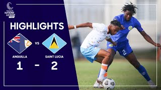 Concacaf Nations League 2023 Anguilla v Saint Lucia | Highlights