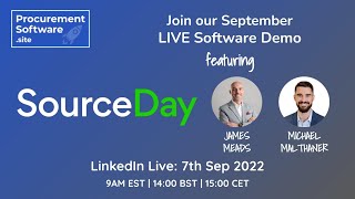 SourceDay Live Demo