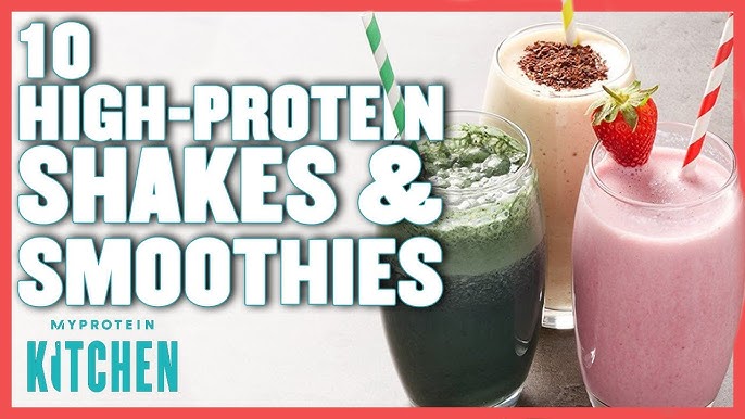 Add protein in fruit smoothie with protein shake mixer electric? - Voltrx®