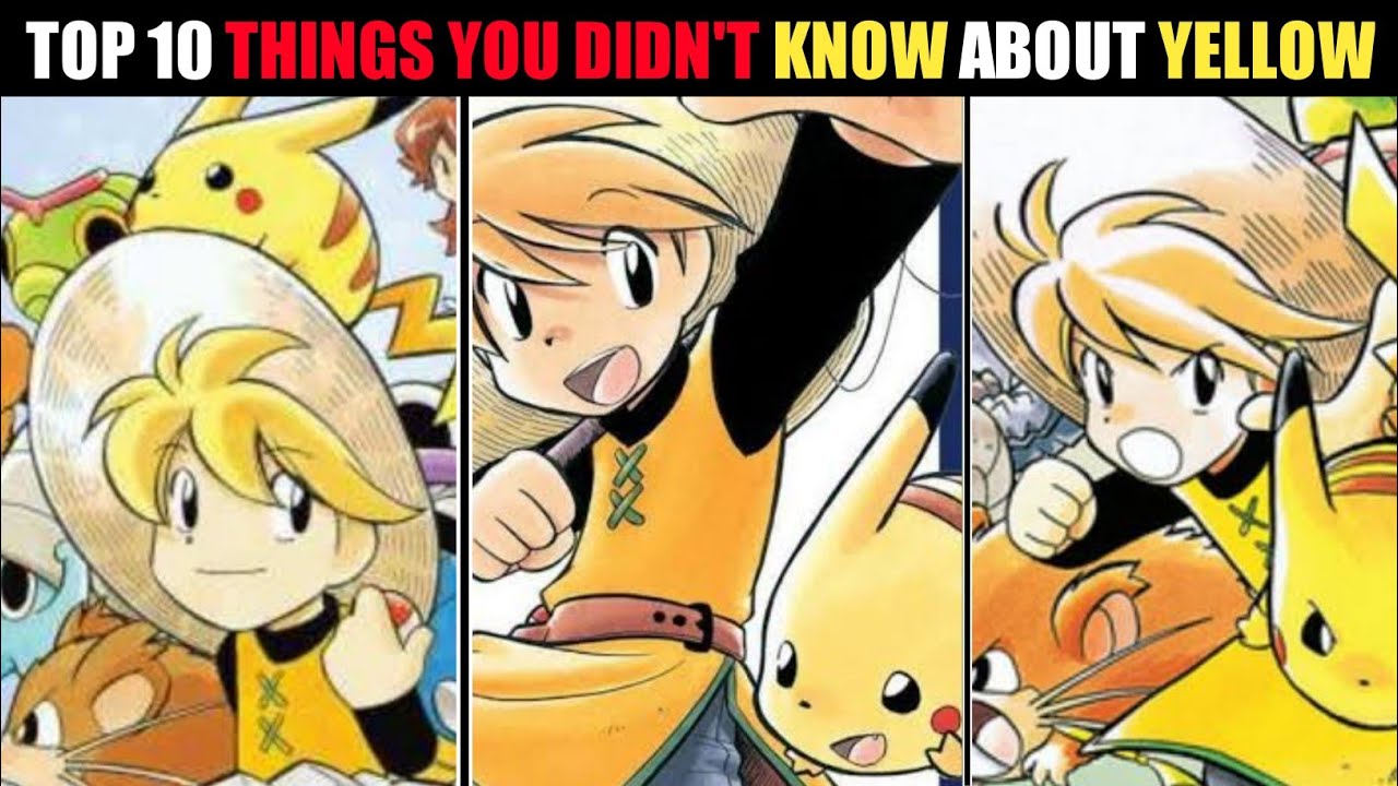 Pokemon Adventures: 10 Things You Didn't Know About Yellow