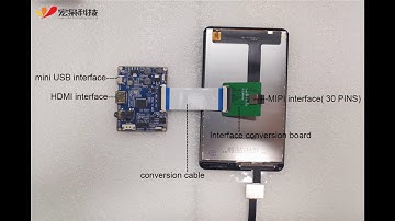 720*1280 IPS 5 inch mipi display capacitive touch screen lcd module