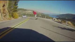 High Speed Downhill Longboarding featuring the song 