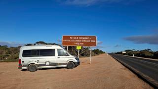 Driving the 90 Mile Straight on the Nullarbor - hyperlapse
