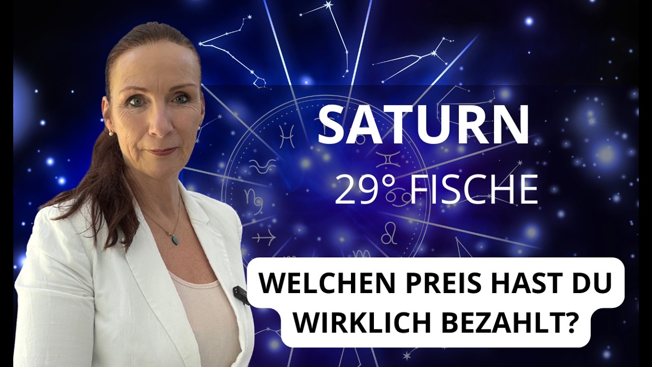 Saturn auf dem kritischen 29. Grad der Fische | Karmischer Abschluss einer Ära
