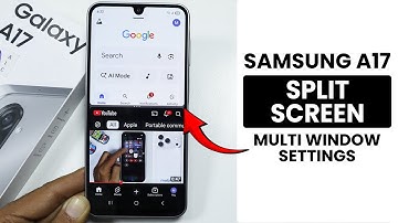 How to Enable Split Screen on Samsung A17 - Use Split Screen