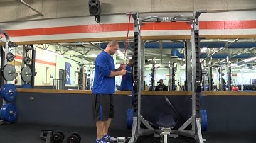 1 Arm Band Tricep Pushdown