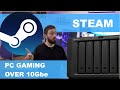 Synology 10Gbe Steam Gaming Test - Featuring DS1621xs+ NAS