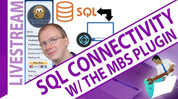 SQL connectivity with the FileMaker MBS Plugin - Claris FileMaker SQL Connectivity Plugin