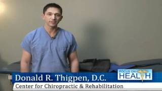 Lake Charles Chiropractor, Health Tips, Dr. Donald Thigpen DC