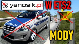 Yanosik do Euro Truck Simulator 2 | MOD na OSTRZEŻENIA PRZED Policją i Wypadkami screenshot 4