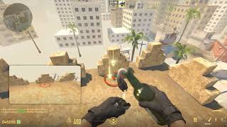 CS2LT Bug - Nades going through walls. Tall tower Mirage