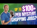 Prestoshopper review  up to 100 per mystery shopping job yes for some